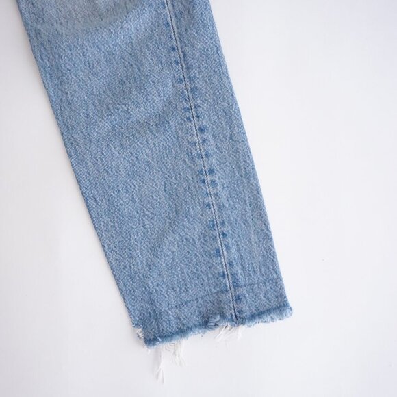 Levi’s Wedgie Fit Jeans Light Wash Straight Waterless 100% Cotton Denim 25 - Picture 4 of 14